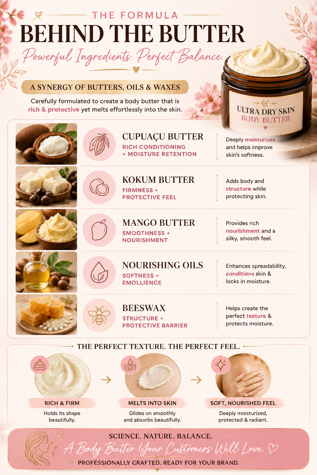 Ultra Dry Skin Body Butter Formulation Card