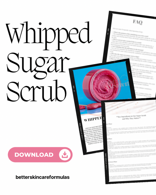 Whipped Sugar Scrub