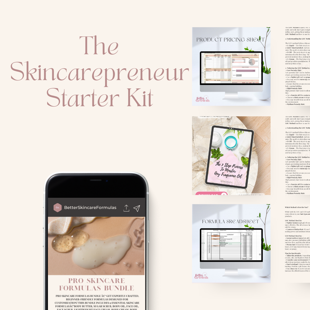 The Skincarepreneur Startup Kit